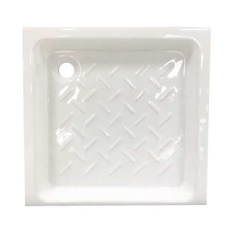 Receveur de douche carré 90X90cm porcelaine blanc -  - meilleure qualité