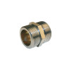 Mamelon Male - Male 20X27 Chrome