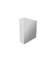 Armoire de toilette l.58 cm H.58 cm P.13.2 cm blanc SENSEA Essential