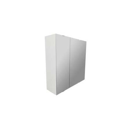 Armoire de toilette l.58 cm H.58 cm P.13.2 cm blanc SENSEA Essential