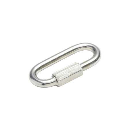 Maillon rapide acier zingué Standers L.58 X L.27 X Ep.6 Mm