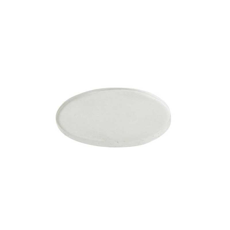 Lot9 pastilles mince adhesive translucide 22mm