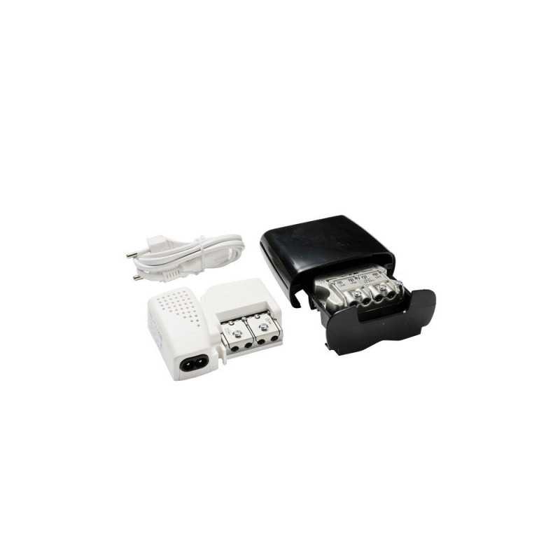 Amplificateur Extérieur Blindé 31 Db Extérieur Terrestre Et Satellite 1 Sortie