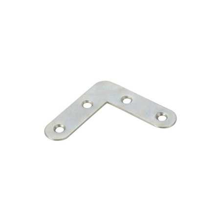 Equerre dassemblage plate acier zinguéL.60 Mm