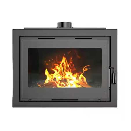 Poêle à bois R1803A - 980X6312X829mm sortie D150mm