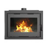 Poêle à bois R1803A - 980X6312X829mm sortie D150mm