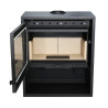 Poêle à bois R1202A - 775X449X895mm - SORTIE D150mm| Sanifer