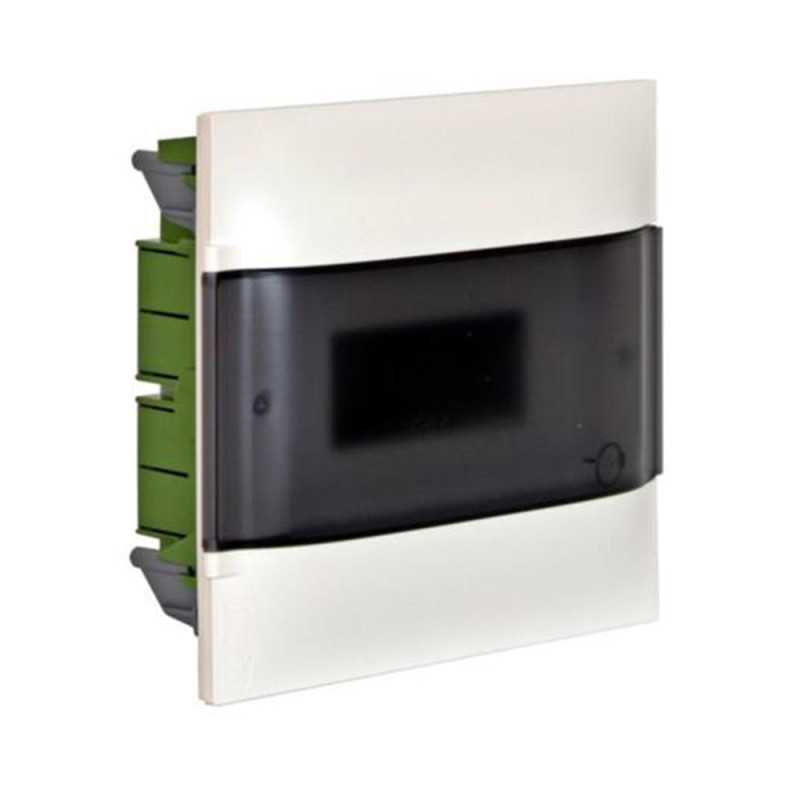 Coffret encastré 8M porte fumée