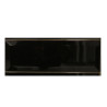 Carrelage mural 10x30cm BW13ELAN-BK0.HBT4U WB black glossy bevel -  - meilleure qualité