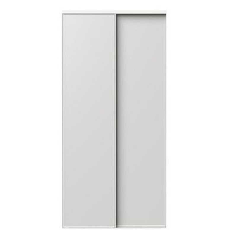 Portes de placard coulissantes 2 portes l.150 x H.250 cmblanc