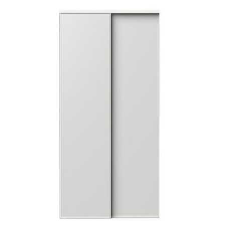 Portes de placard coulissantes 2 portes l.150 x H.250 cmblanc