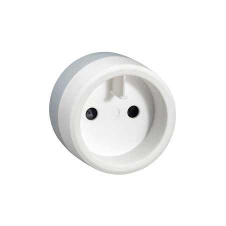 Adaptateur 2P 16A 230V pour fiche standard