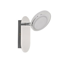 Spot patère led intégréemétal chrome Loob