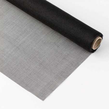 Rouleau de moustiquaire noir 120x300cm
