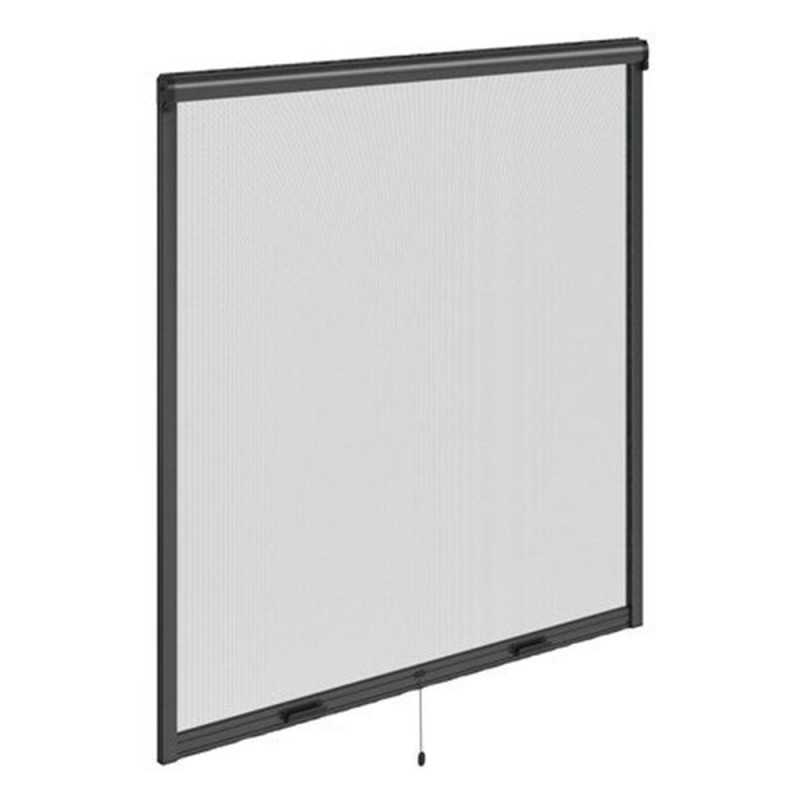 Moustiquaire extensible cadre alu blanc70x100cm