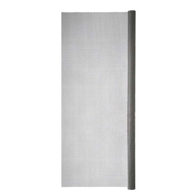 Moustiquaire en fibre de verre gris 14x2m