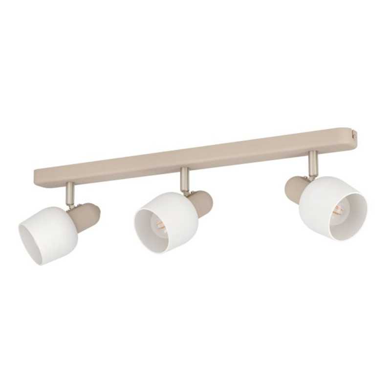 Spot CORATO sable nickel satiné E14 3X18W 230V