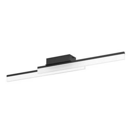 Applique plafonnier PALMITALE en alu noir 2X11W 3000K L88 IP44