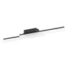 Applique plafonnier PALMITALE en alu noir 2X11W 3000K L88 IP44
