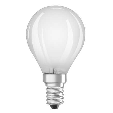 Ampoule LED E14 40W verre opale blanc froid