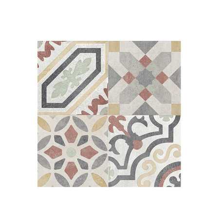 Carrelage sol 45X45cm ALPHA AT DEC ALPHA MIX -  - meilleure qualité