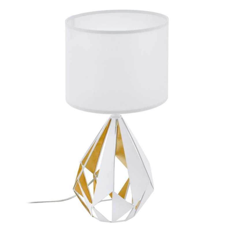 Lampe de table CARLTON 5 blanc E27 60W