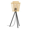 Lampe de table HYKEHAM bambou 1XE27 40W H570