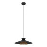 Suspension en acier noir GRIZEDALE 1XE27 40W
