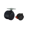 Roulette d50 platine pivotante*