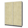 Porte coulissante 2V 2500X1200