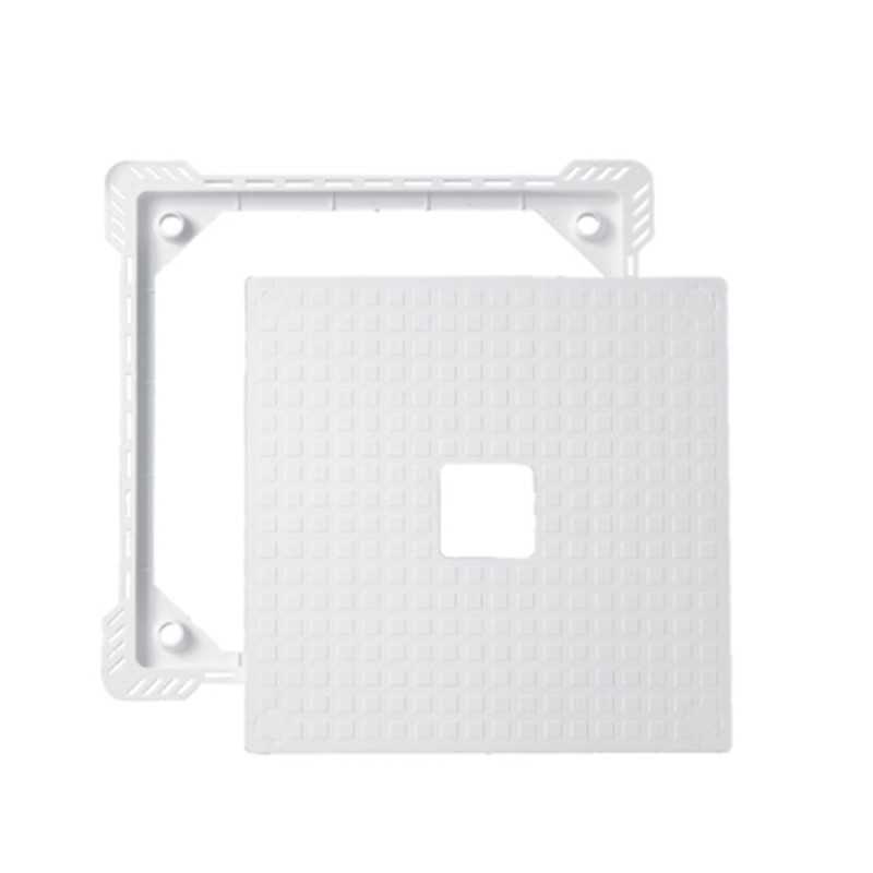Trappe De Bateau En Plastique Blanc - Diamètre 6 Cm, Pour Découpe 5 Cm, Résistante Aux UV Et Corrosion - 3