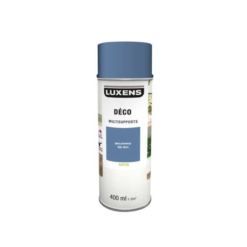 Peinture aérosol bleu satiné 0