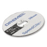 Pack de 5 disques à tronçonner pour metaux 38mm