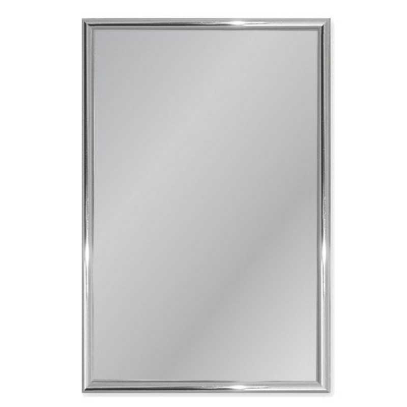 Miroir de salle de bain 60x40 cm arica avec cadre en aluminium - meilleure qualité