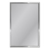 Miroir de salle de bain 60x40 cm arica avec cadre en aluminium - meilleure qualité