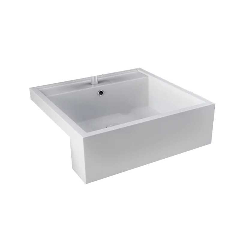 Vasque semi-encastrer NOVA blanc 46cm