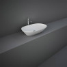 Vasque à poser variant blanc oval 55cm | Sanifer