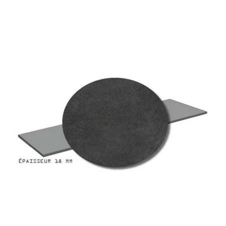 Tablette design 2500x500x18 beton brosse