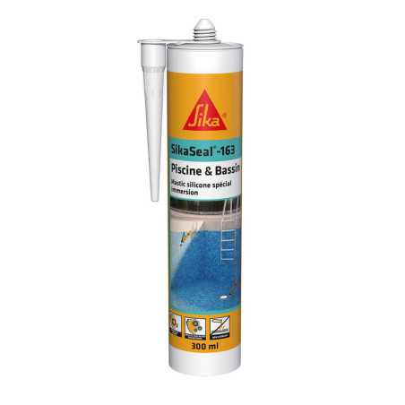 Sikaseal-163 Piscine et bassin blanc C 300ML -  - meilleure qualité
