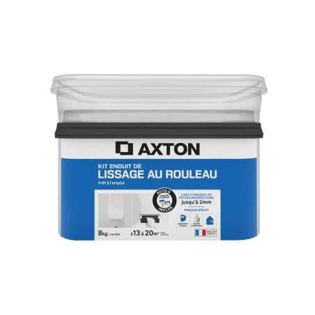 Enduit de lissage au rouleau en pâte + outils 8 kg -  - meilleure qualité