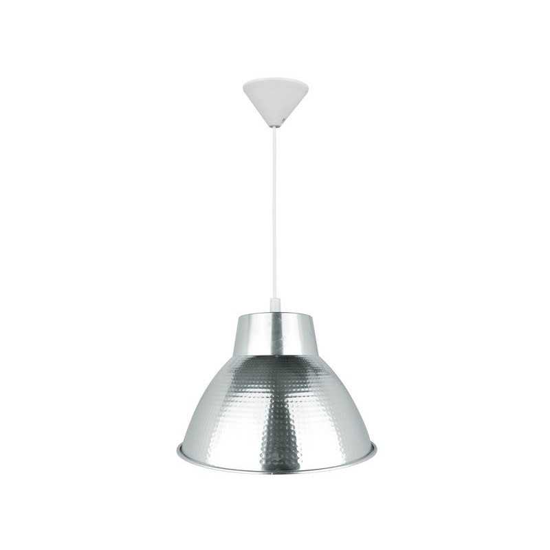 SuspensionE27 Style Industriel Zipy Aluminium Chromé 1 X 60 W