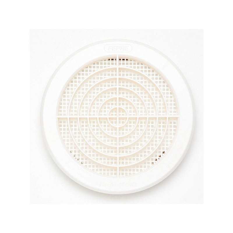 Grille d'aération abs naturel Diam.14.7 cm -  - meilleure qualité