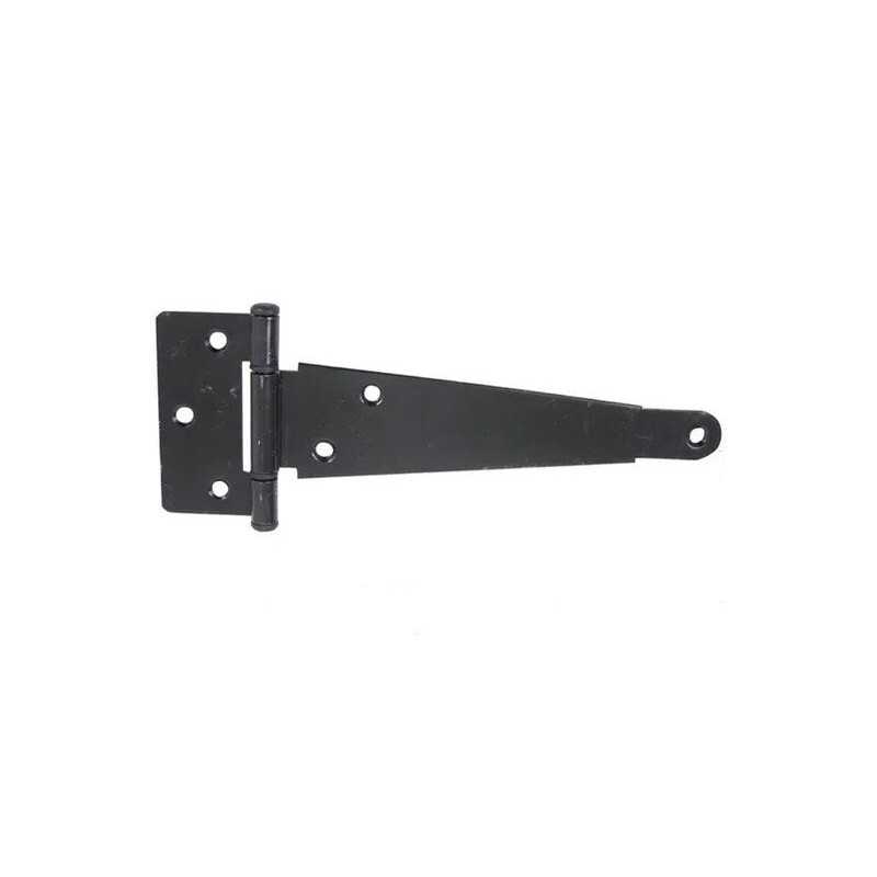 Penture anglaise axe composite en acier L.150 mm noir mat