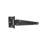 Penture anglaise axe composite en acier L.150 mm noir mat