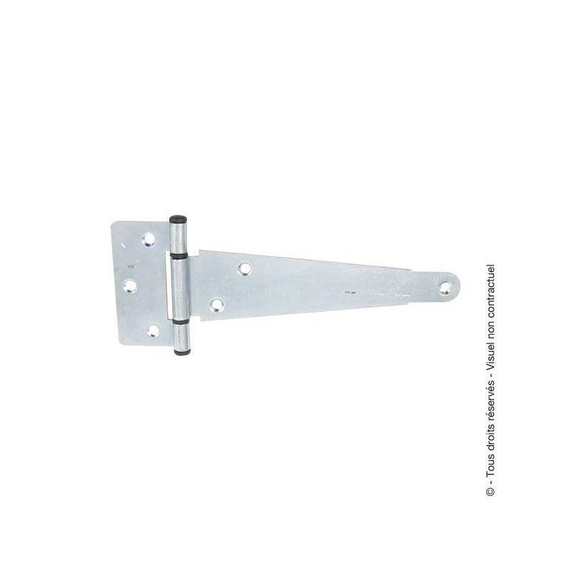 Penture Anglais L200 Axecomposit Zingblc Acier Zingué H.7 X L.24 X P.9.5 Mm