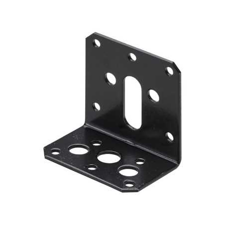 Equerre noirl.38 mm x P.58 cm