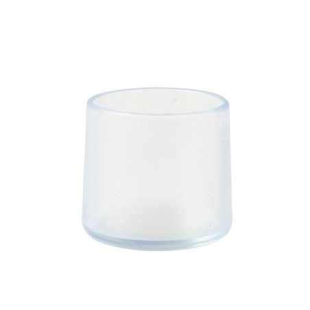 Lot de 4 embouts enveloppant transparent 30mm
