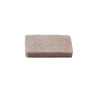 Lot de 8 patins feutre adhésif marron 23x29mm