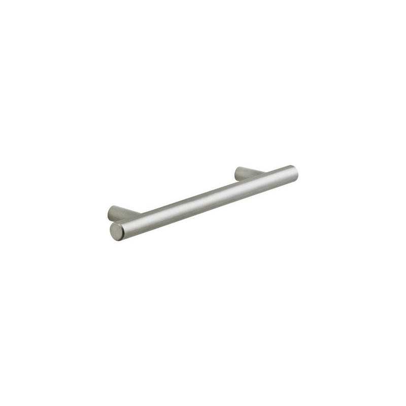Poignée de meuble Sara 128mmnickel brossé
