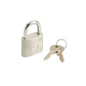 Cadenas à clé en inoxl.38.0 mm